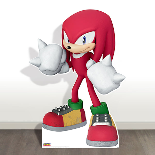 Knuckles Cardboard Cutout– Sonic Modern
