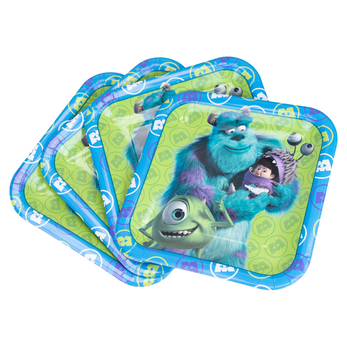 Monster's, Inc. Dinner Plates– 9 Inch (Pack of 8) – Prime Party