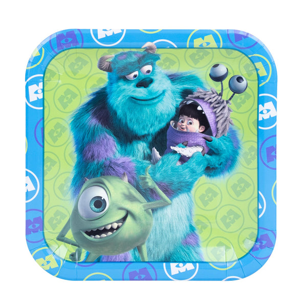 Monster's, Inc. Dinner Plates– 9 Inch (Pack of 8)