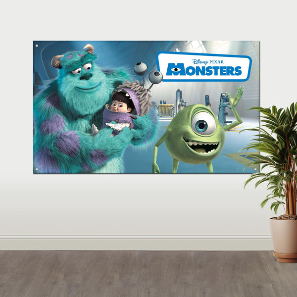 Monster's, Inc. Fabric Wall Banner (3' x 5')