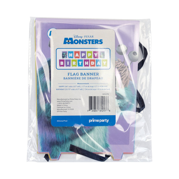Monster's, Inc. Jointed Flag Banners