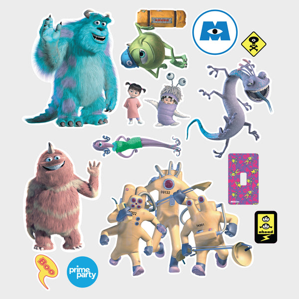 Monsters Inc. Mini Wall Decals