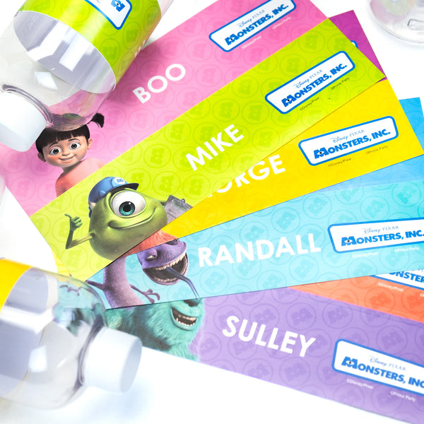 Monster's, Inc. Bottle Labels (Pack of 16)
