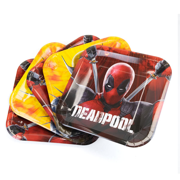 Deadpool Wolverine Dinner Plates– 9 Inch (Pack of 8)
