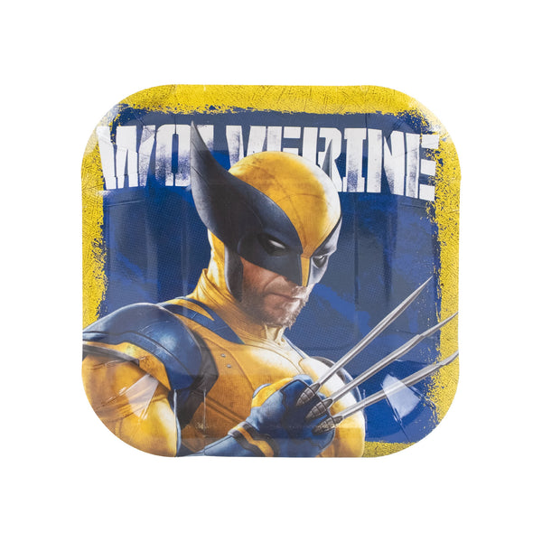 Deadpool Wolverine Dessert Plate– 7 Inch (Pack of 8)