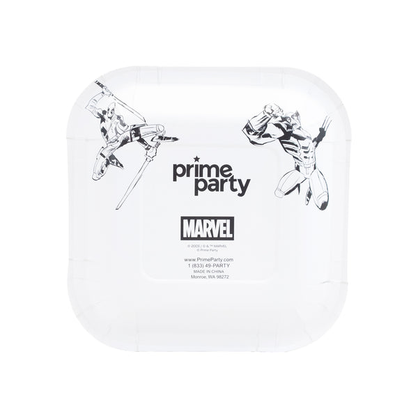 Deadpool Wolverine Dessert Plate– 7 Inch (Pack of 8)