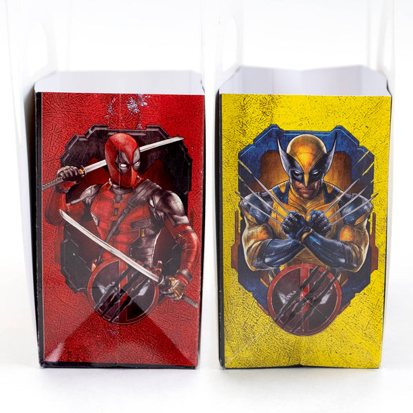 Deadpool Wolverine Favor Boxes (Pack of 8)