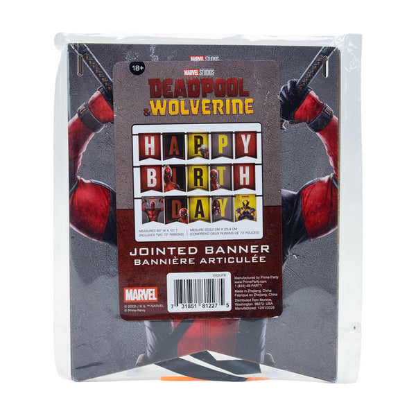 Deadpool Wolverine Jointed Flag Banners