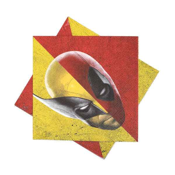 Deadpool Wolverine Lunch Napkins (Pack of 16)