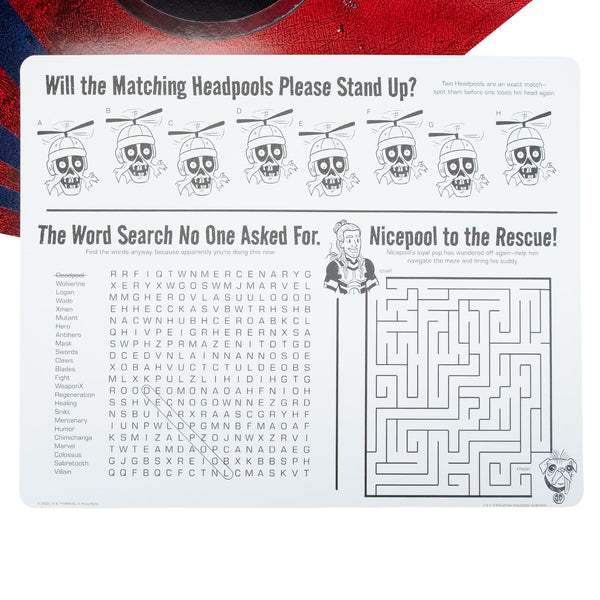 Deadpool Wolverine Placemats  (Pack of 8)