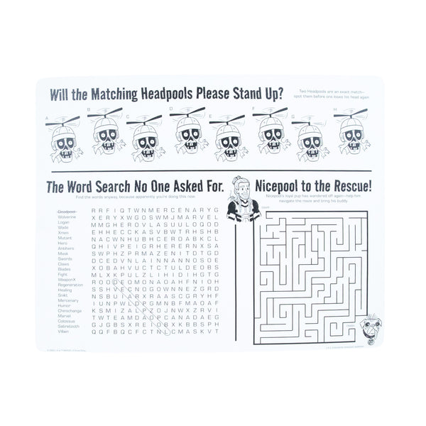 Deadpool Wolverine Placemats  (Pack of 8)