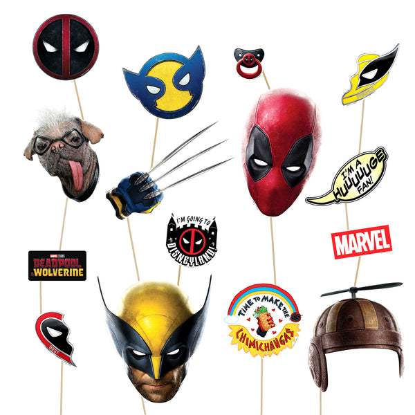 Deadpool Wolverine Photo Props