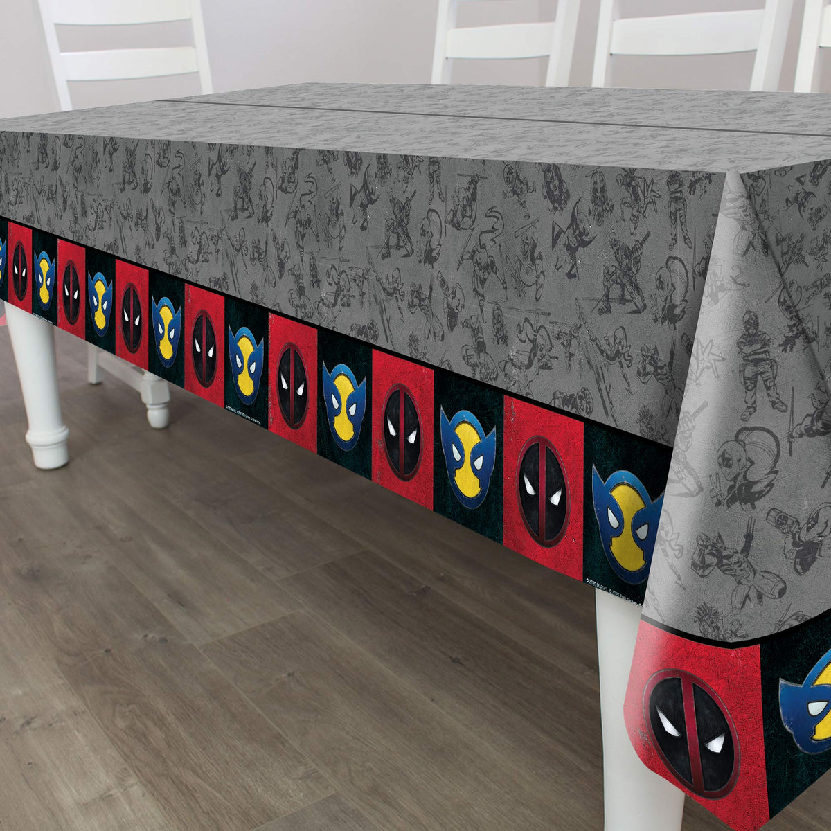 Deadpool Wolverine Table Cover (54