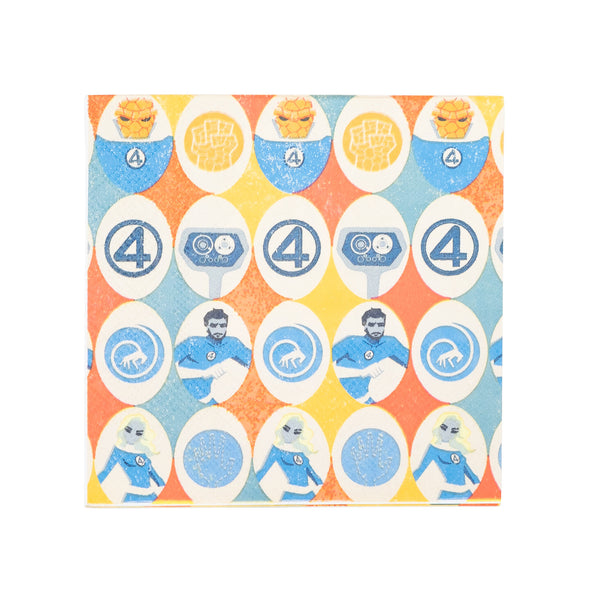 Fantastic 4 Beverage Napkins (Pack of 16)