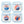 Fantastic 4 Dessert Plate– 7 Inch (Pack of 8)