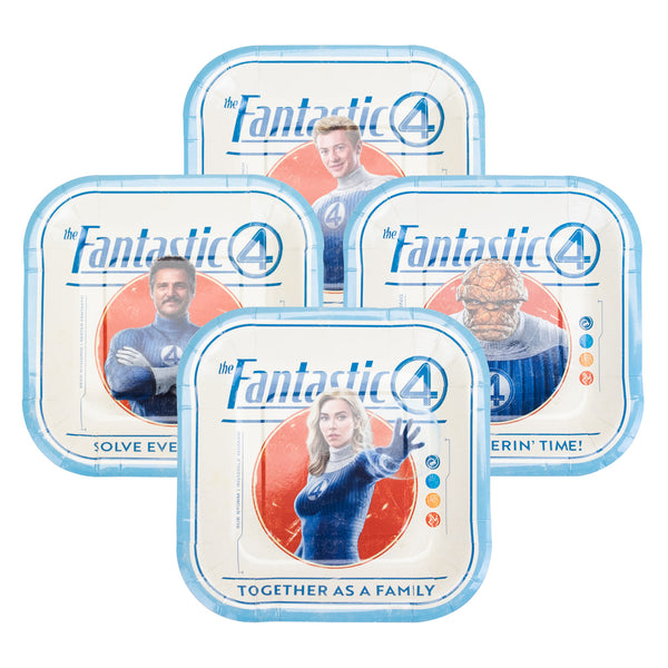 Fantastic 4 Dessert Plate– 7 Inch (Pack of 8)