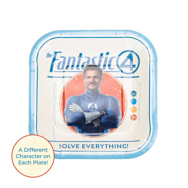 Fantastic 4 Dessert Plate– 7 Inch (Pack of 8)