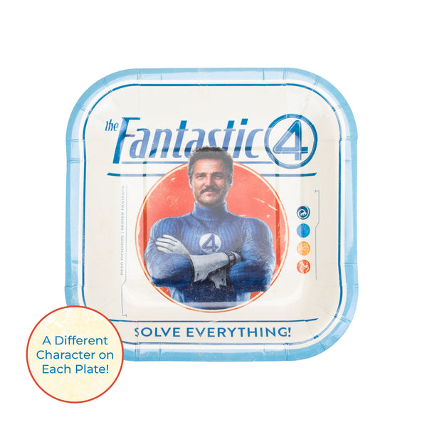 Fantastic 4 Dessert Plate– 7 Inch (Pack of 8)