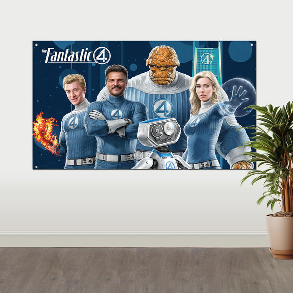 Fantastic 4 Fabric Wall Banner (3' x 5')