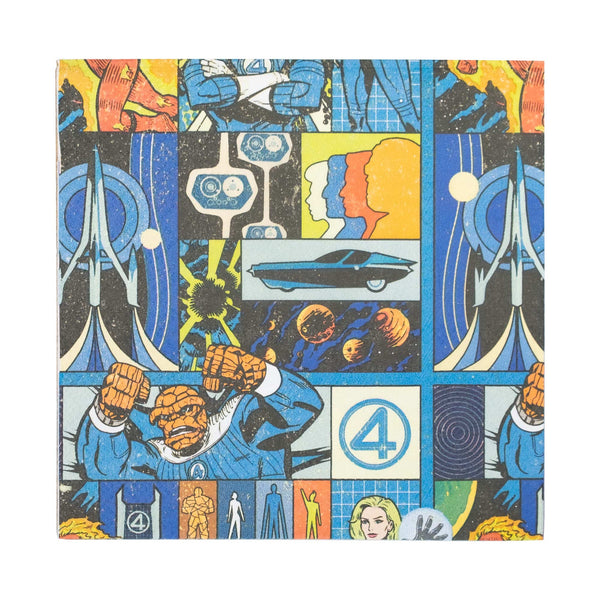 Fantastic 4 Lunch Napkins (Pack of 16)