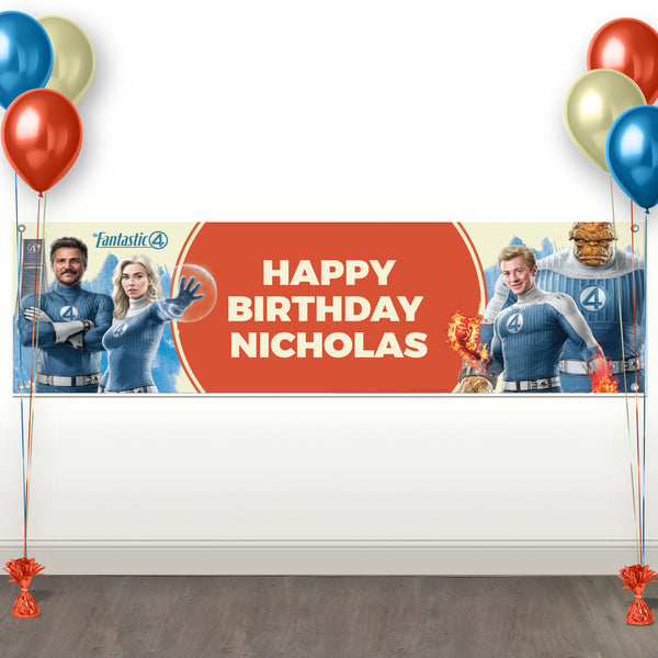 Fantastic 4 Vinyl Banner