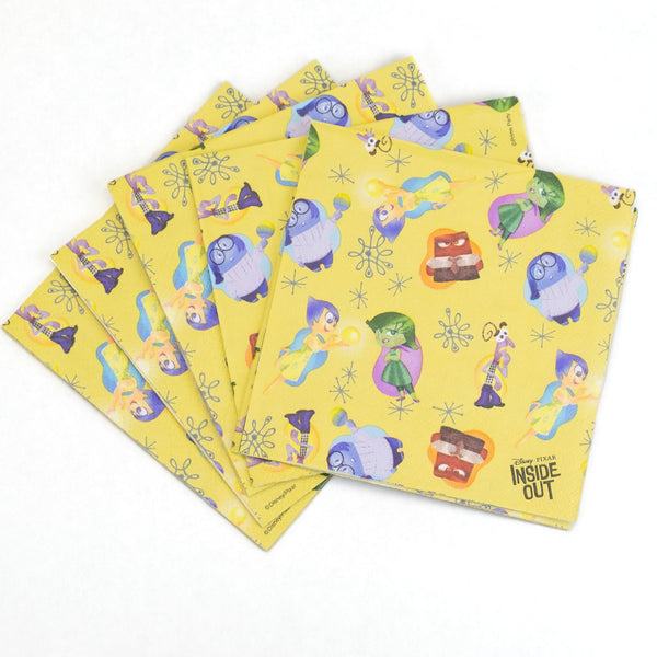 Inside Out Beverage Napkins (Pack of 16)