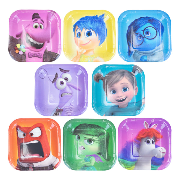 Inside Out Dessert Plate– 7 Inch (Pack of 8)