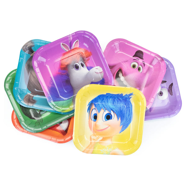 Inside Out Dessert Plate– 7 Inch (Pack of 8)