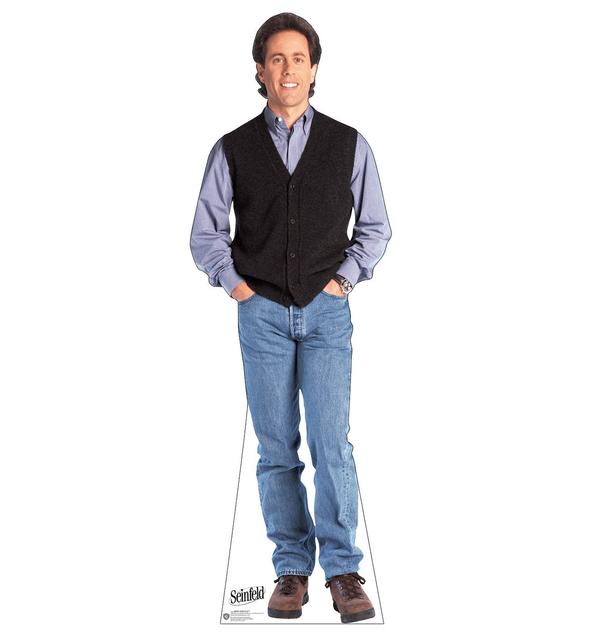 Jerry Seinfeld Life-size Cardboard Cutout – Prime Party