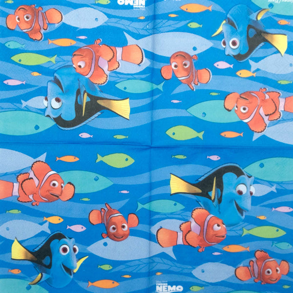 Finding Nemo Beverage Napkins (Pack of 16)