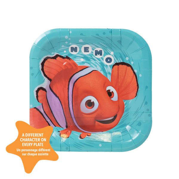Finding Nemo Dessert Plate– 7 Inch (Pack of 8)