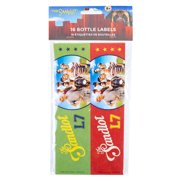 The Sandlot Bottle Labels (Pack of 16)