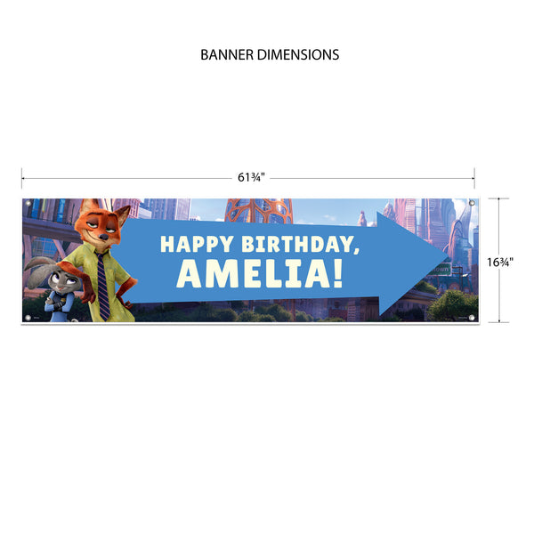Zootopia 2 Vinyl Banner