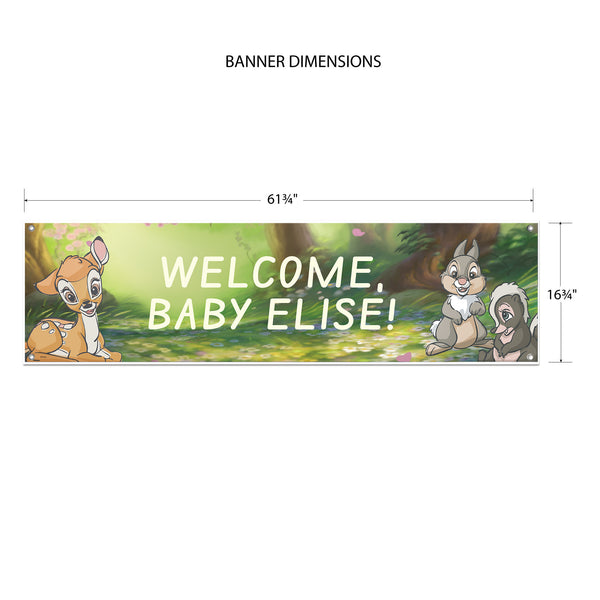 Bambi Vinyl Banner