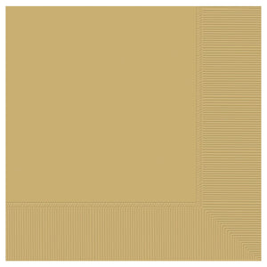 Lunch Napkins Gold 3-Ply (Set of 20) Napkins