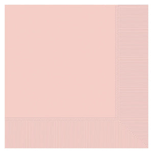 Lunch Napkins Pale Pink 3-Ply (Set of 20) Napkins