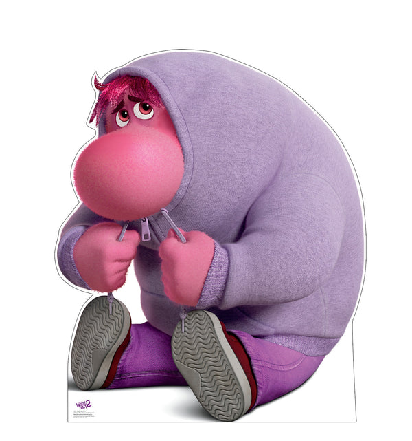 Embarrassment cardboard cutout from Disney Pixar Inside Out 2, 48 inches tall