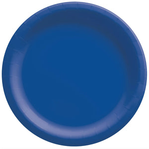 Dessert Plates Royal Blue 6.75" Round (Set of 20) Plates