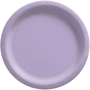 Dinner Plates Lavender 9" Round (Set of 20) Plates