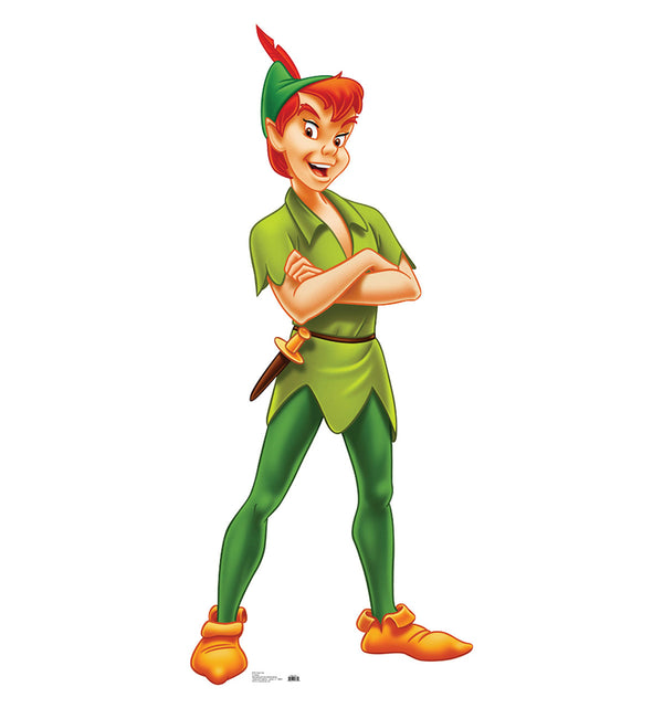 Peter Pan life-size cardboard cutout from Disney