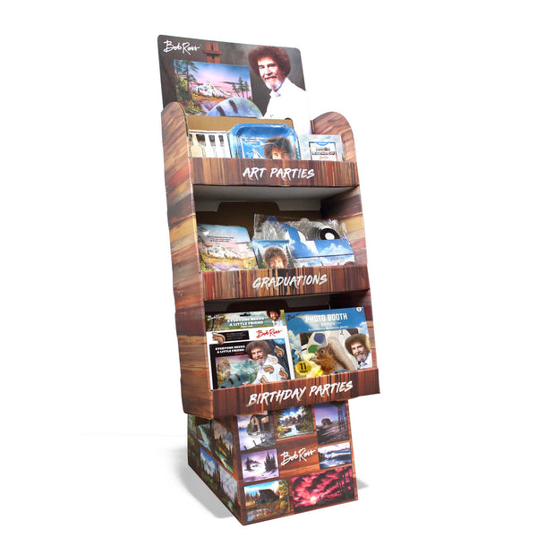 Bob Ross Floor Stand Display