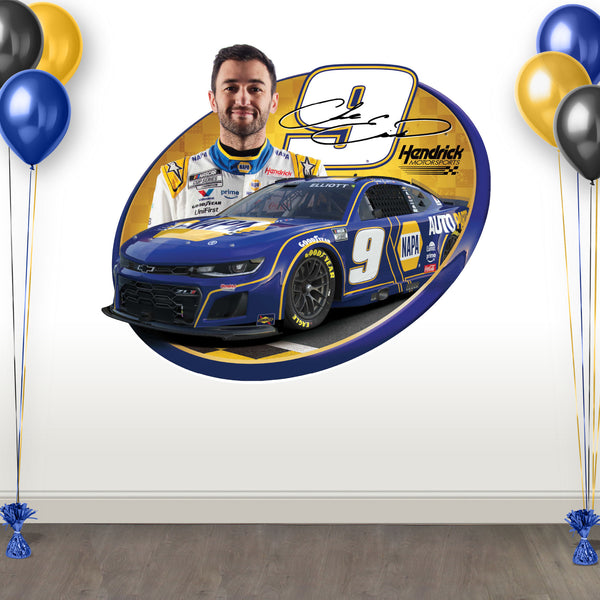 Chase Elliott NASCAR Removable Wall Decal Set