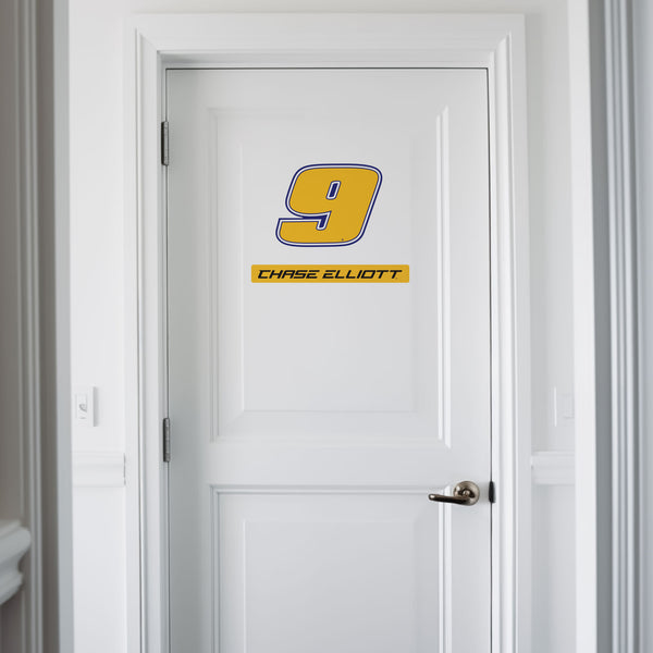 Chase Elliott NASCAR Removable Wall Decal Set