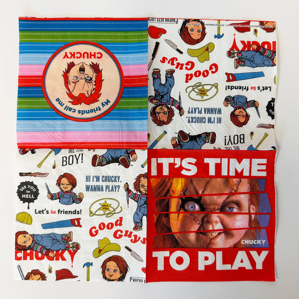 Chucky Beverage Napkin (Pack of 16)