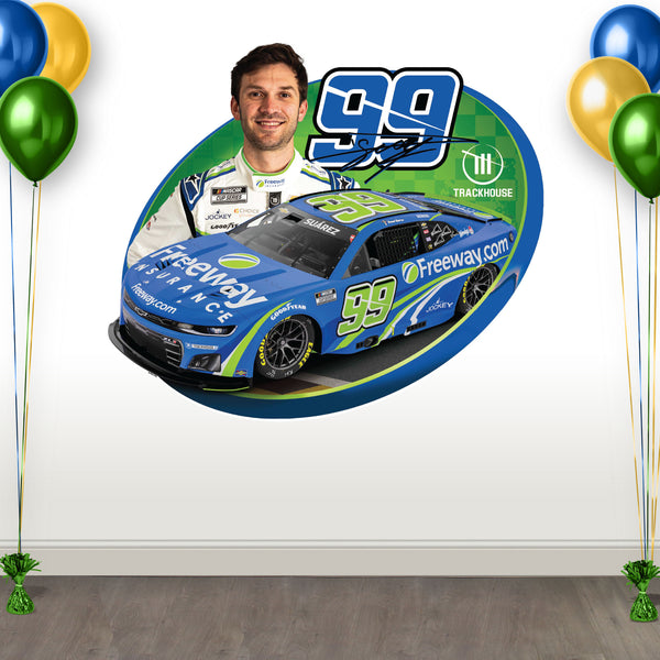 Daniel Suárez NASCAR Removable Wall Decal Set