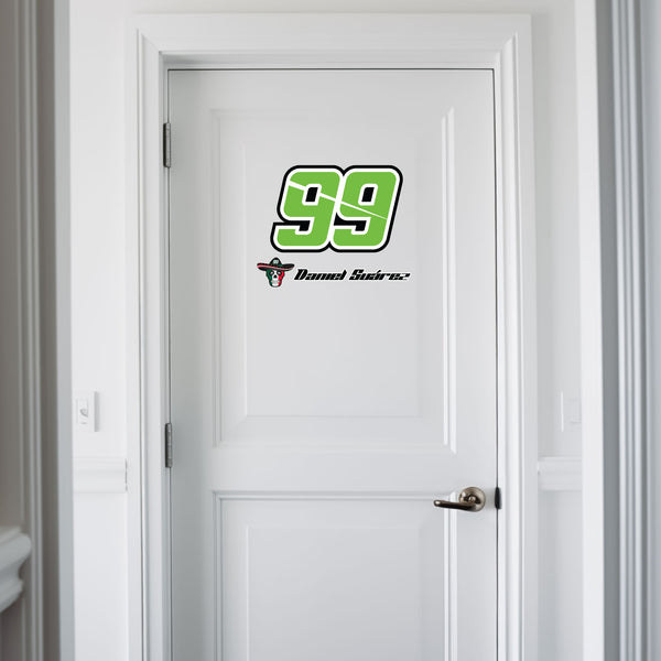 Daniel Suárez NASCAR Removable Wall Decal Set