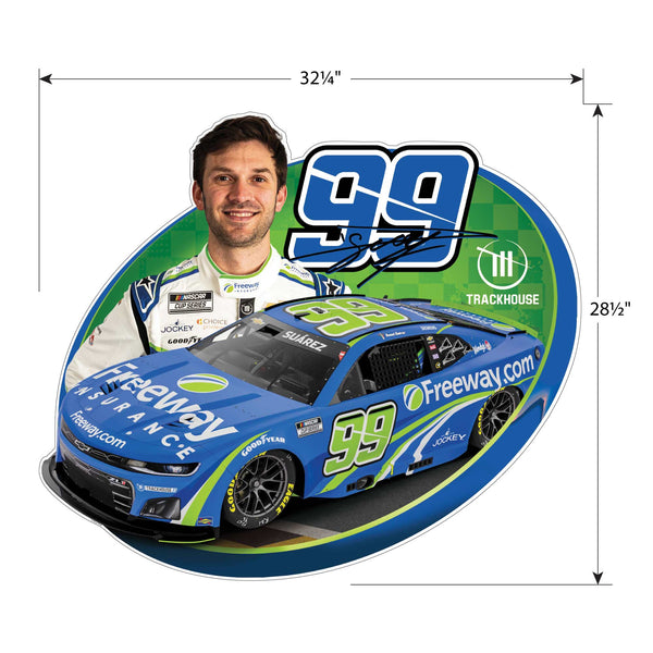 Daniel Suárez NASCAR Removable Wall Decal Set