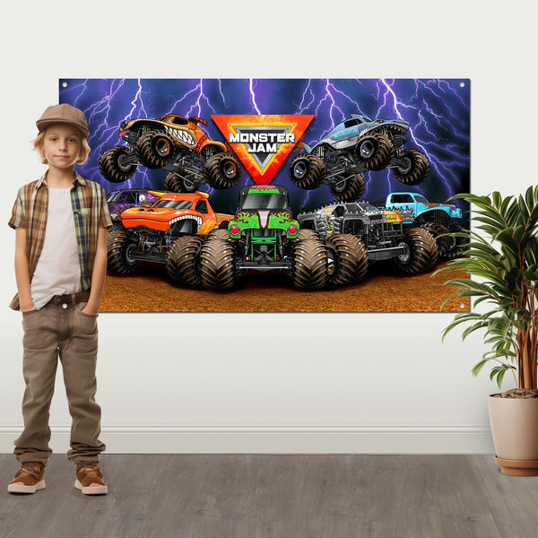 Monster Jam Deluxe Party Pack