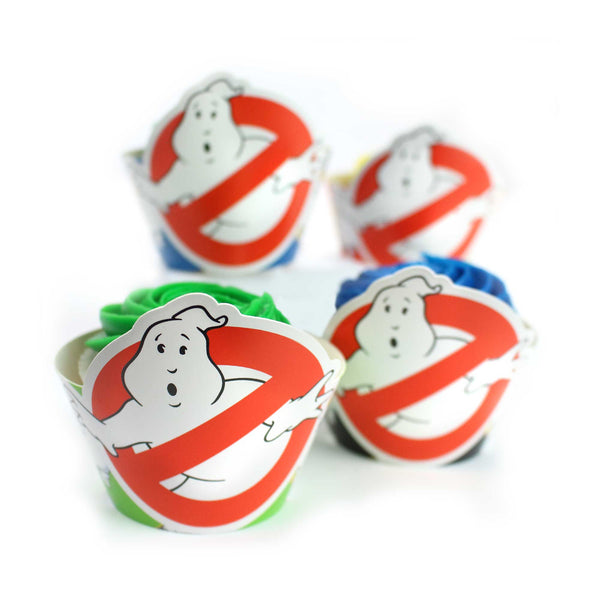 Ghostbusters Cupcake Wrappers (Set of 12)