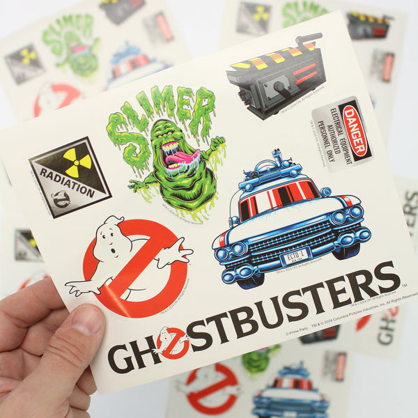 Ghostbusters Sticker Sheets (Set of 8)